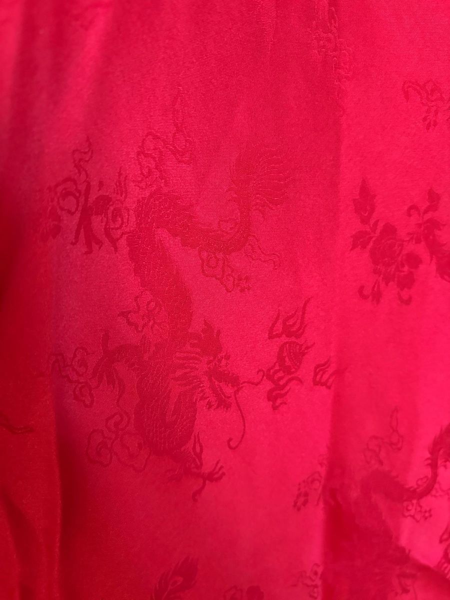 Vestiti: Neu Seidenkleid Réalisation Par Roxy Gr. M Red Dragon – Nuovo e nell'imballaggio originale da Solothurn venduto da Delia009 4