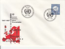 Sonderstempel S. 631 Genève 1967