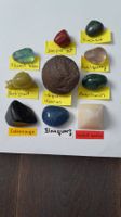 10er Set Trommelsteine mit seltenem Moqui Mables Set 55