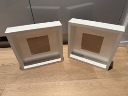 IKEA SANNAHED Bilderrahmen weiss 2 Stck. 25x25cm, Top
