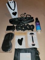 Kissenbezug, curly set, black beauty spa-Set, hair-kit, 🖤