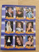 1 Bogen Celebrity Rookie Review Karten 2003 / Uncut Sheet