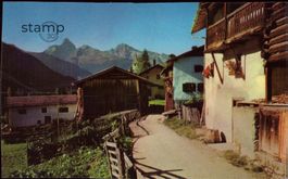 1962 AK Davos-Wiesen gegen Tinzenhorn und Piz Michèl