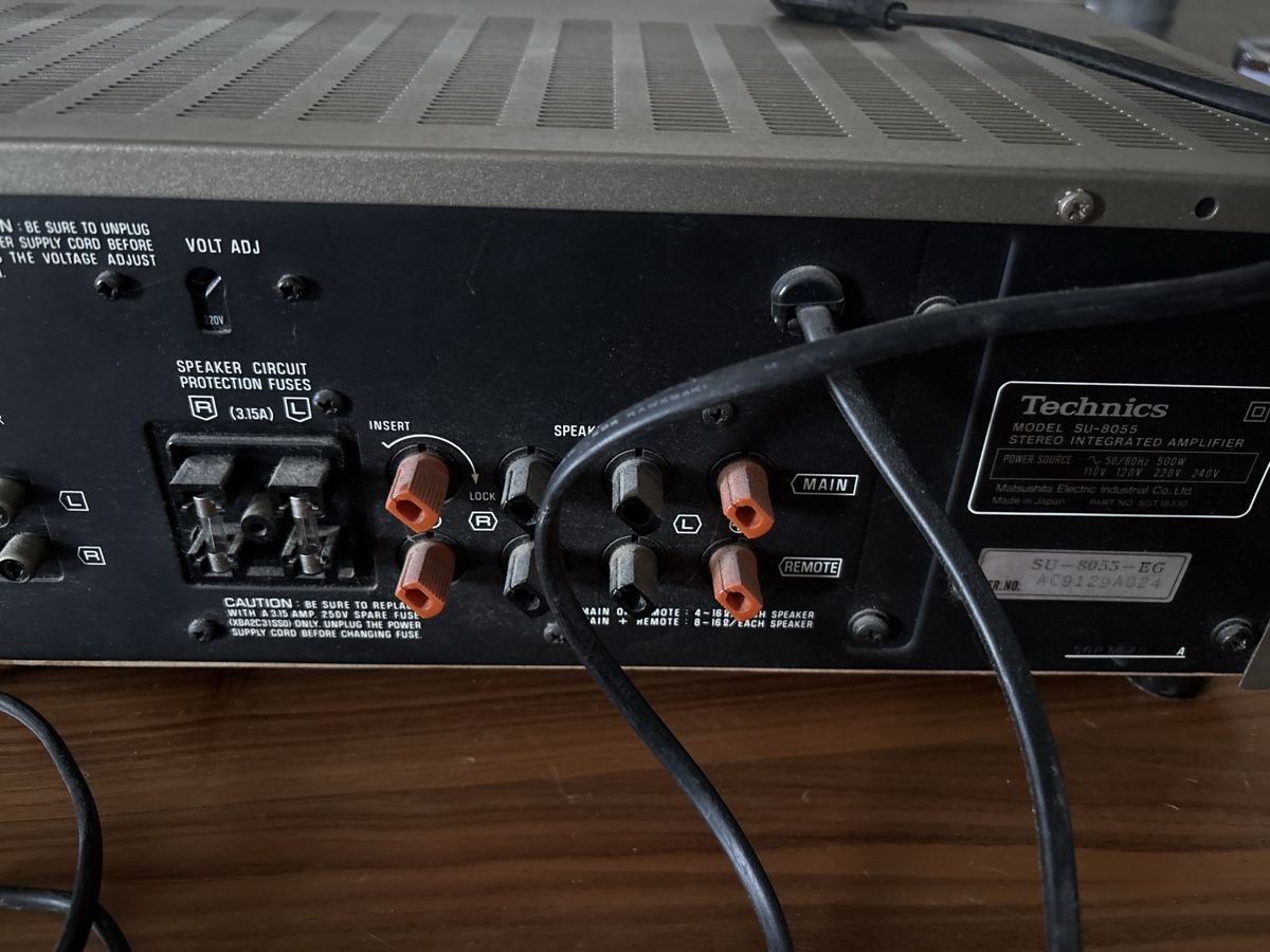 Technics Amplificatori: Technics SU-8055 Stereo Integrated DC Amplifier gebraucht – Usato da st.gallen venduto da Garagen_Verkauf 4