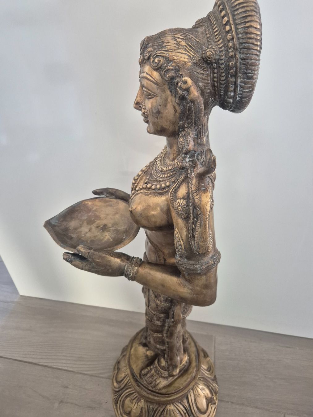 Sculture & Statue: Statue Deep Lakshmi en laiton 80 cm – Usato da Fribourg venduto da tameab 1