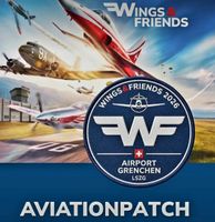 Patch Wings & Friends Airport Grenchen 2026 Neu