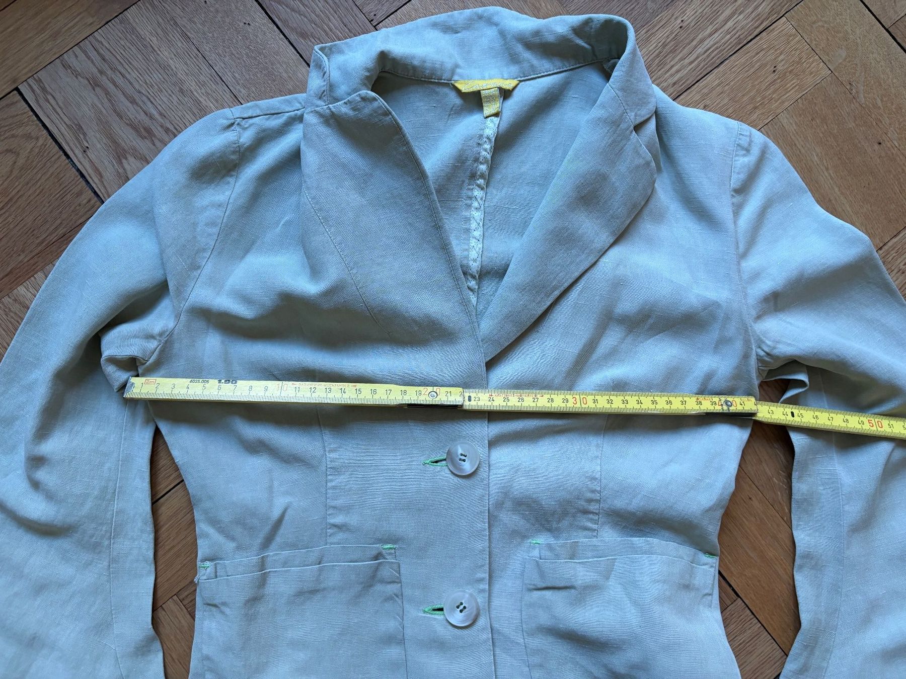 Jacken: Blazer Leinen Seide von Capasca Gr. 34 – Gebraucht aus Zürich von triangular 5
