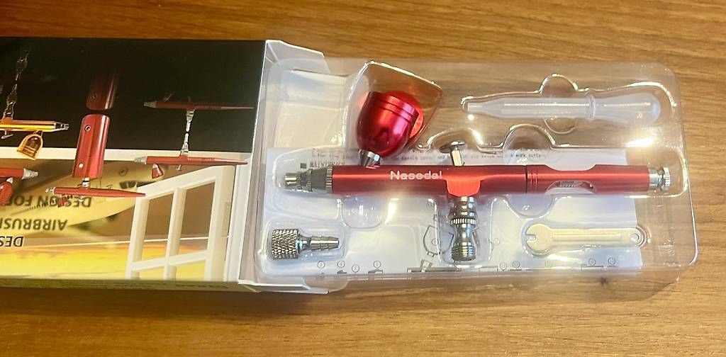 Tutti gli attrezzi: Dual Action Airbrush 0,3mm Düse – Nuovo e nell'imballaggio originale da Herzogenbuchsee venduto da DC_1978 1