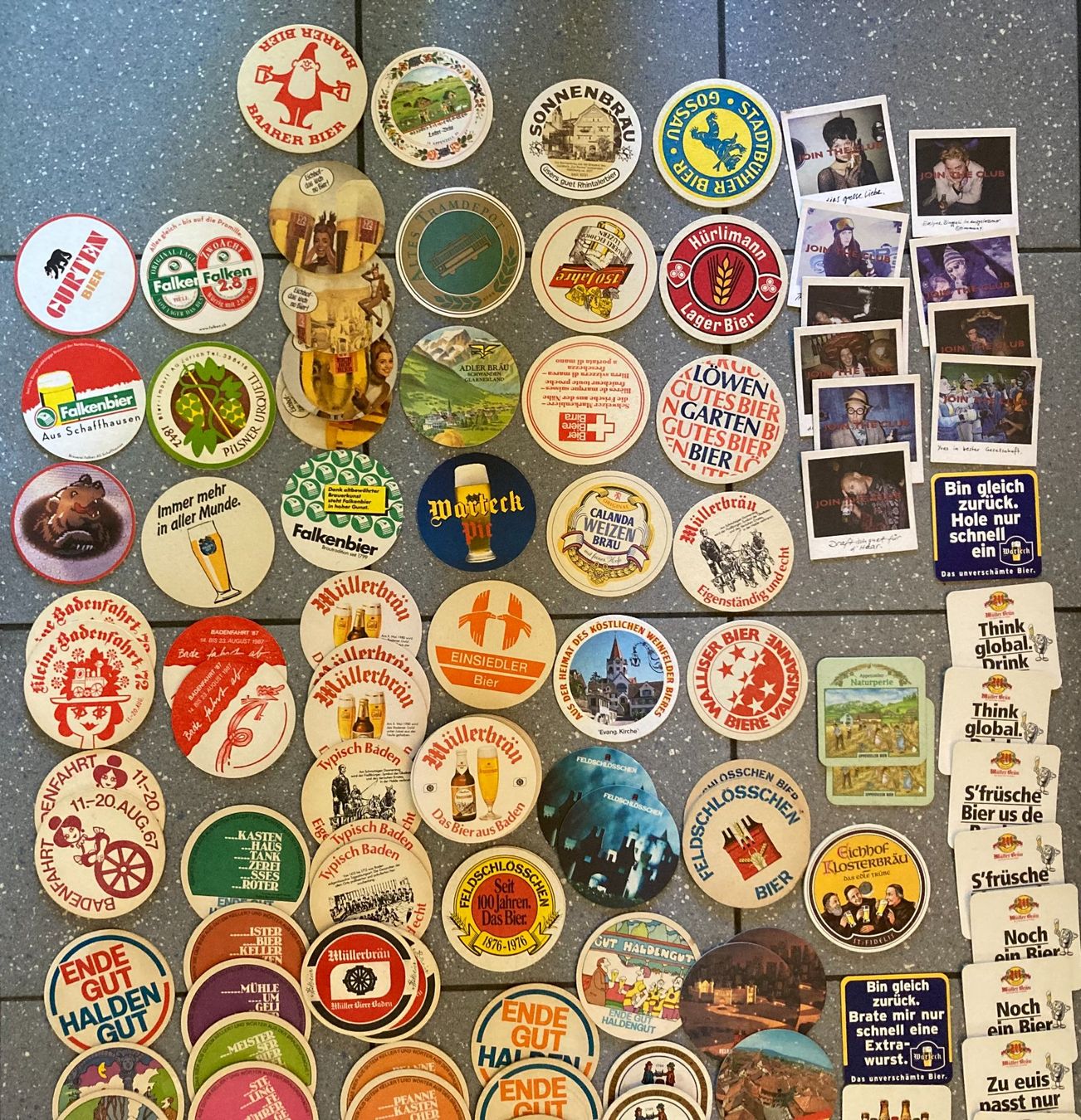 Sottobicchieri: Riesige Bierdeckel Sammlung - verschiedene Schweizer Marken! – Usato da Riniken venduto da begeh-r-bar 1