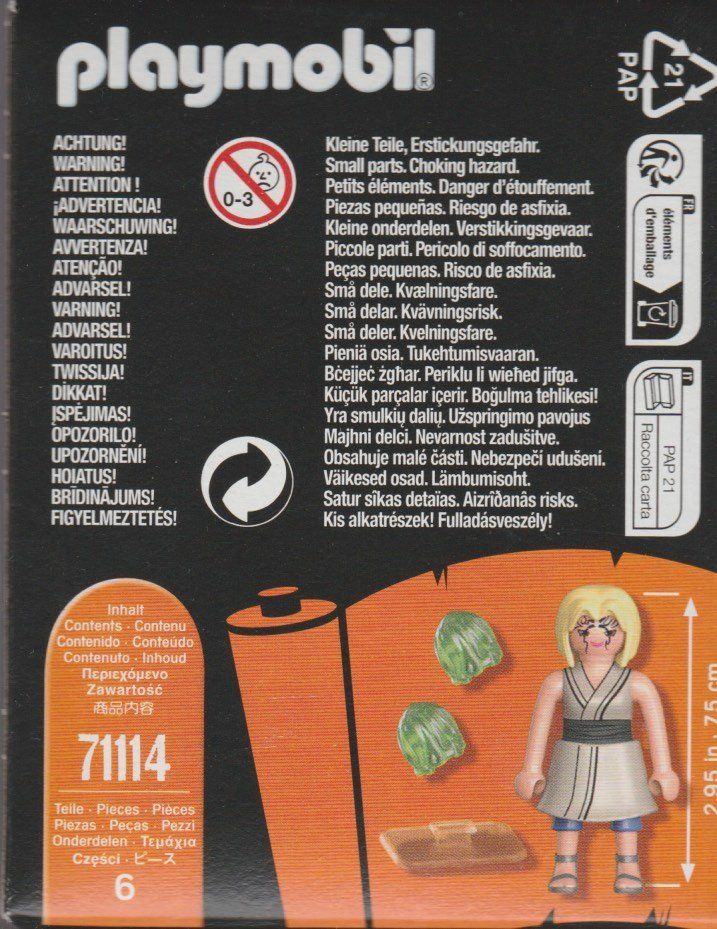 Playmobil Giocattoli: PLAYMOBIL  NARUTO SHIPPUDEN 71114 TSUNADE – Nuovo e nell'imballaggio originale da Vezia venduto da Aquarius_Age 1