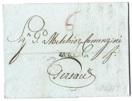 1819 Faltbrief mit Stabstempel LUGANO nach Gersau