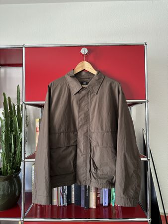 Cropped Spring Summer Blouson Uniqlo Brown S 