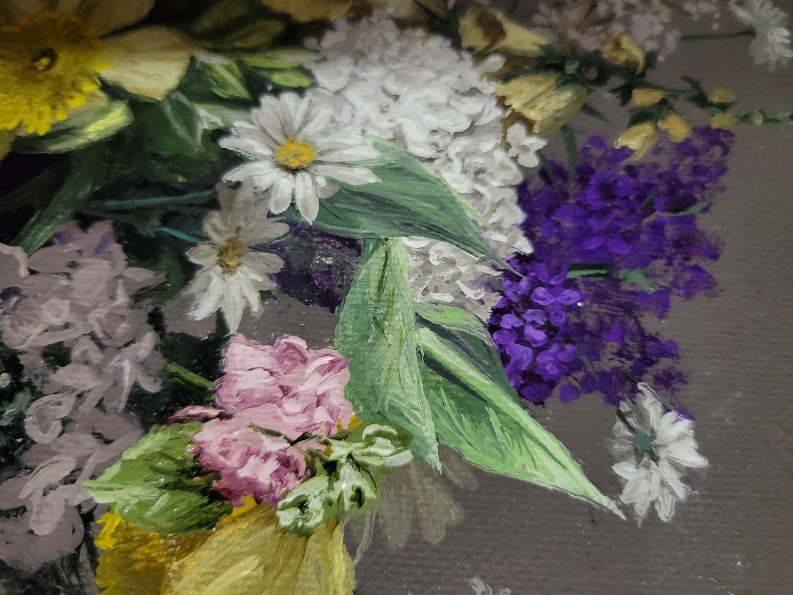 Dipinti: MALFROY  TABLEAU "BOUQUET DE FLEURS " – Usato da Bernex venduto da Dariafr 1