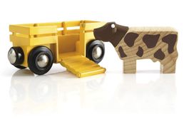 Brio Tierwagen mit Kuh