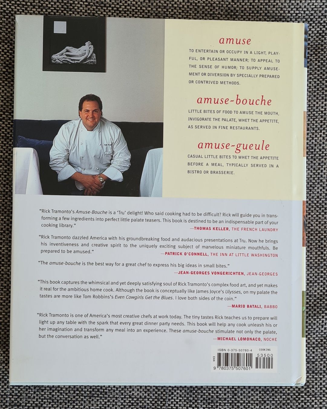 Libri: Amuse-Bouche Rezeptbuch - Rick Tramonto – Nuovo (secondo la descrizione) da Zumikon venduto da Rosa26 1