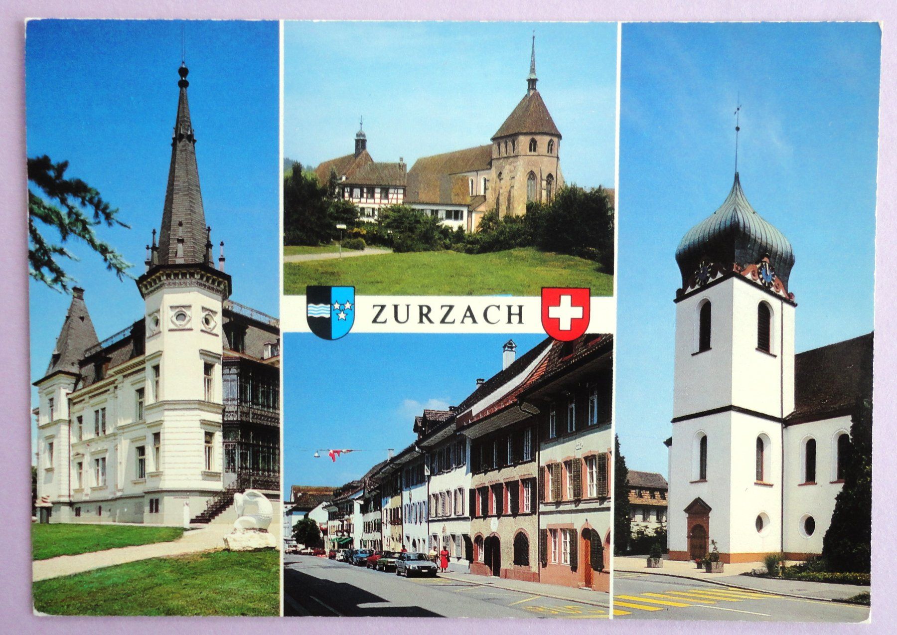 Cartoline postali: Zurzach – Usato da Fétigny venduto da Billy2miny