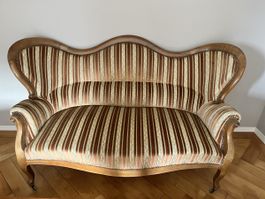 Canapé et fauteuil anciens 