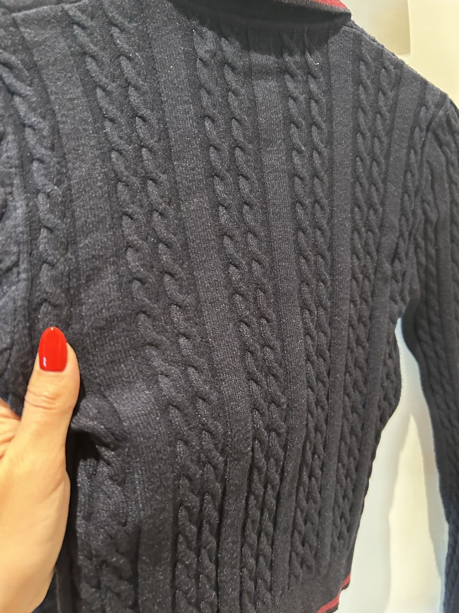 Primark Jacken: Pulloverjacke Primark dunkelblau Zopfmuster Grösse XS neu – Neu (gemäss Beschreibung) aus Sursee von ramona0406 4