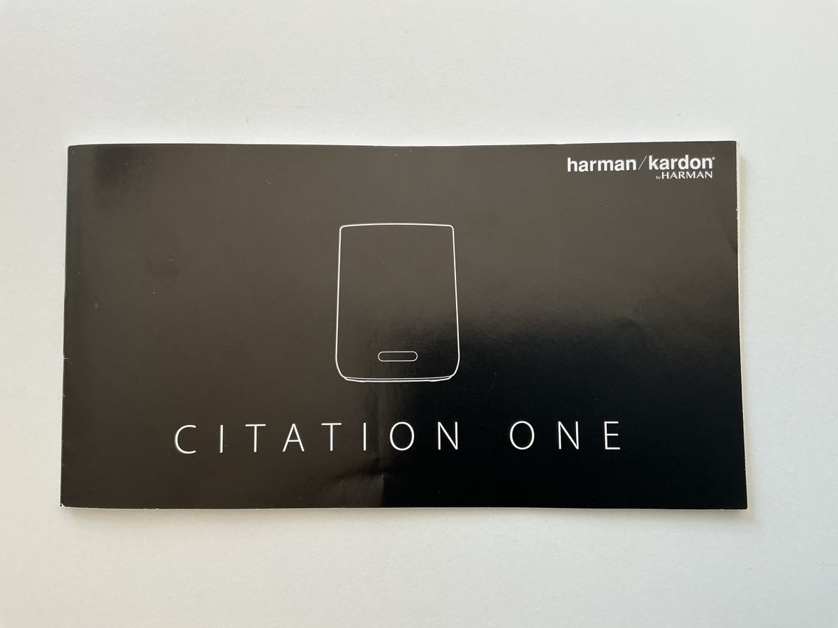 Harman-Kardon Haut-parleurs: Harman Kardon Citation One Lautsprecher – D'occasion à Fahrwangen par luna0404 1