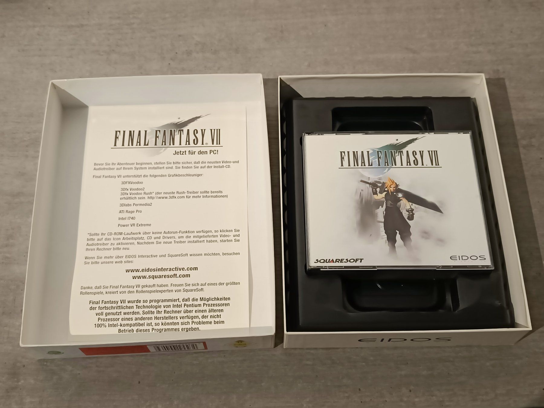 Spiele: Final Fantasy VII für PC – Gebraucht aus Recherswil von Bigdoomtrain 2