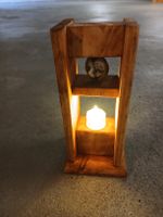 LED TEELICHTHALTER mit Stein
