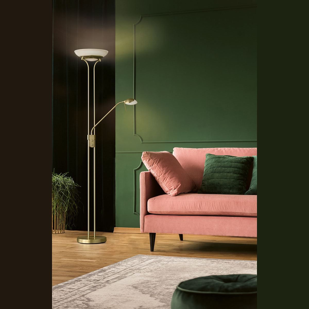 Lampade: LED Stehleuchte, Dimmer, 182 cm Höhe – Nuovo (secondo la descrizione) da Kreuzlingen venduto da Smart-Light