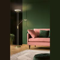 LED Stehleuchte, Dimmer, 182 cm Höhe