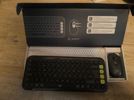 Tastatur-Maus-Set POP Icon Combo Neu