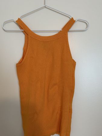 Oranges Ripp-Tanktop (Manor, Gr. S)