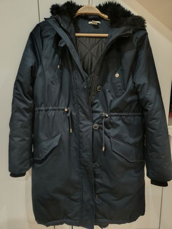 Umstandsjacke Winter Gr. M in dunkelblau