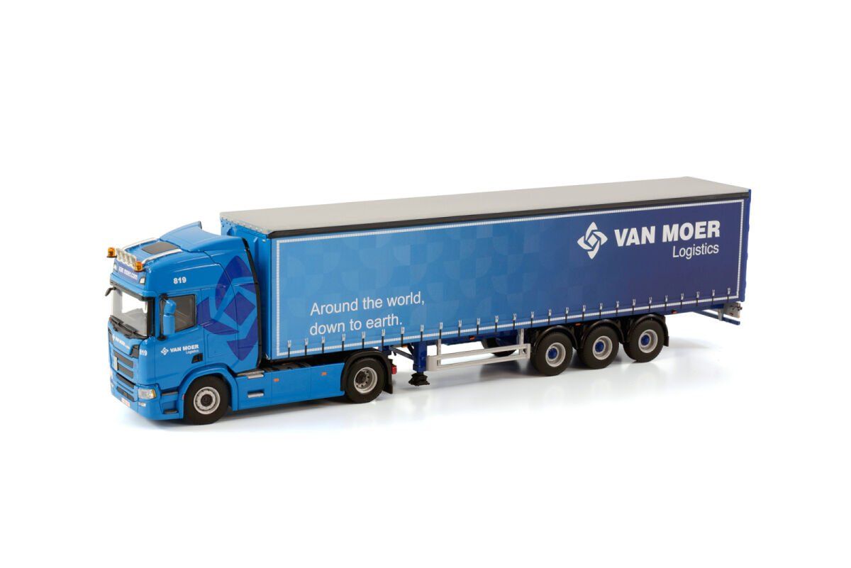 WSI Models Kit di modellismo & Modellini statici: WSI 01-3834 Scania van Moer – Nuovo (secondo la descrizione) da Dagmersellen venduto da FBM-Bacheli