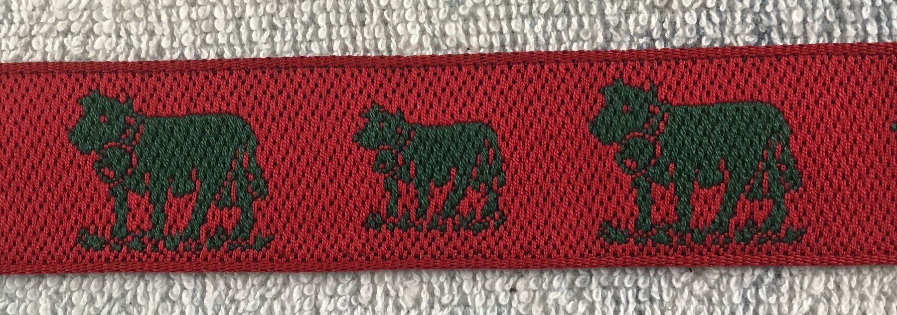 Tessuti: STOFFBAND NEU 5 METER KÜHE – Nuovo (secondo la descrizione) da Ostermundigen venduto da Kari1937 3