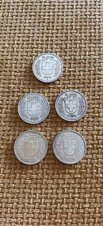 Tutti le monete: Pièces de monnaie 5 fr – Usato da Lausanne venduto da you_2y7g