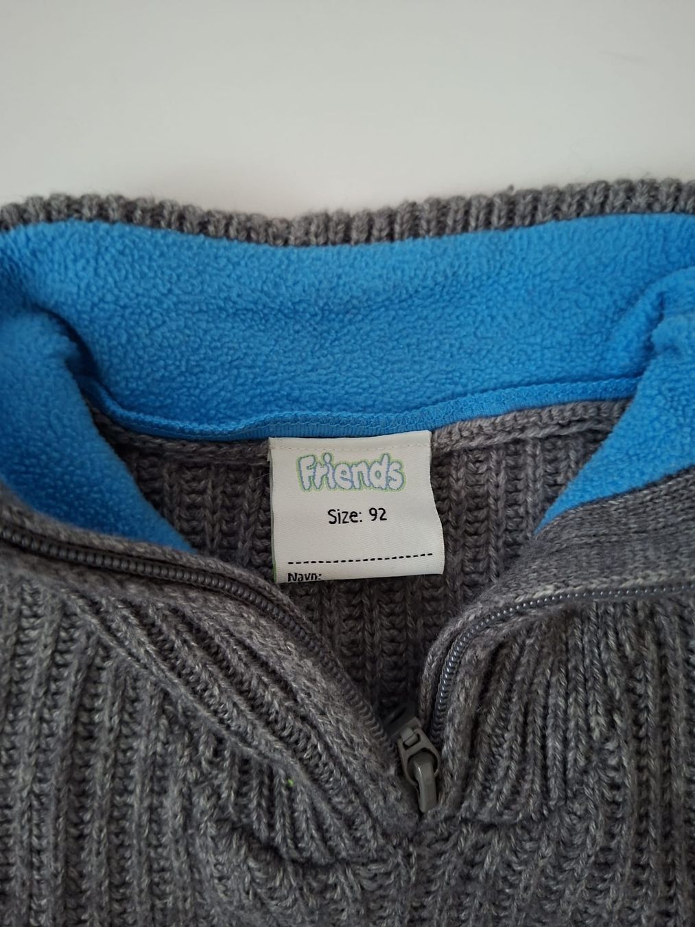 Pulls et sweat-shirts: Winter Strickpullover, Gr. 92, Grau mit Reissverschluss! – D'occasion à Rorschach par olg_5qq2 3