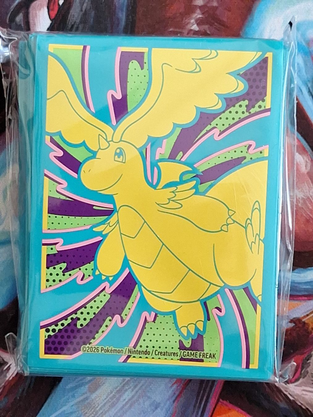 Pokémon Sammelbilder & Trading cards: Dragonite Dragoran Sleeves 65 Sleeves Kartenhüllen – Neu und originalverpackt aus Altstätten SG von GGsGameshop