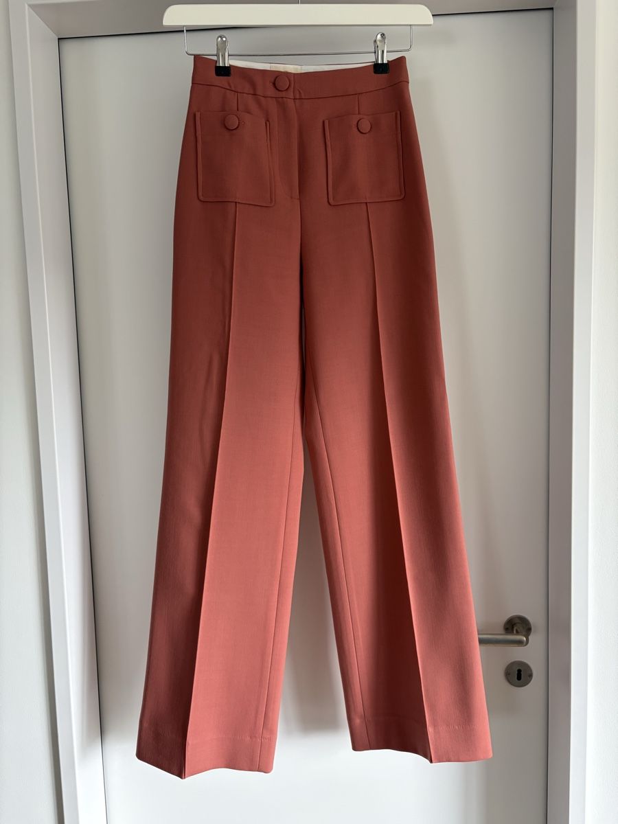 Sezane Pantaloni: Sézane Dan Hose rosenholz – Nuovo (secondo la descrizione) da Zürich venduto da giuliak 1