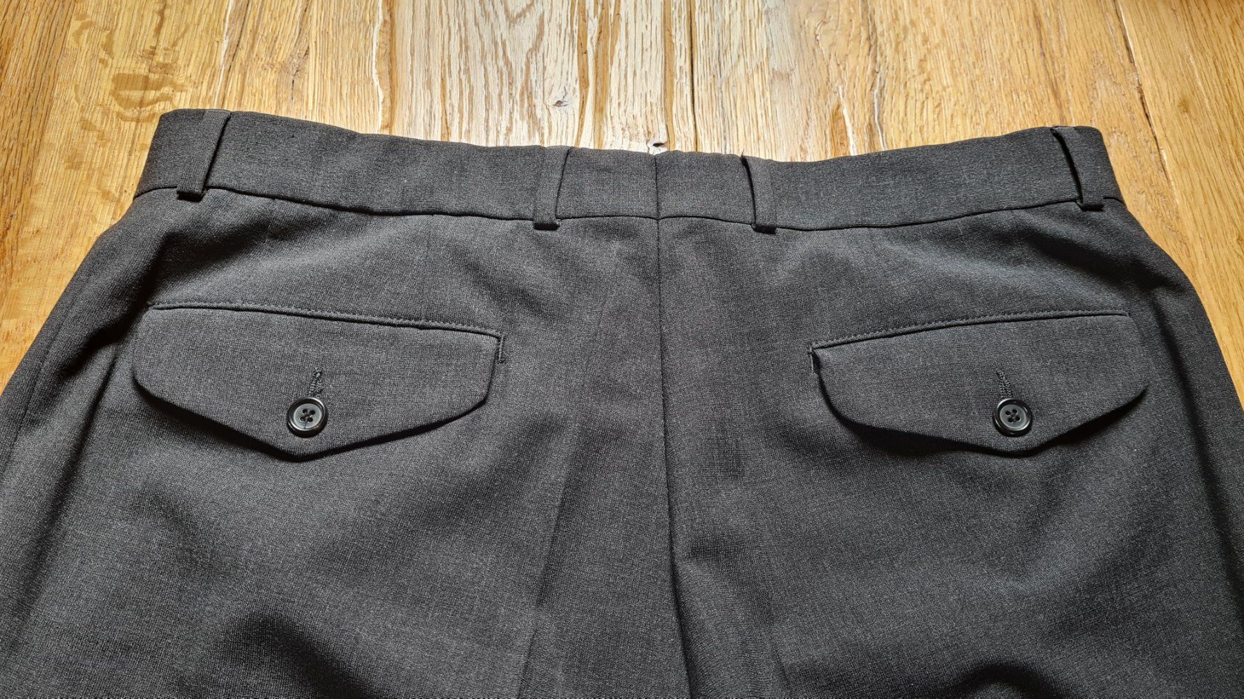 Pantaloni: Anzughose, PERFORMANCE, Gr. 52, Dunkelgrau – Usato da Bowil venduto da Sabinep 5