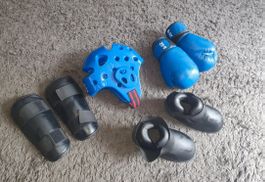 Kickbox Ausrüstung für Kinder, Gr. XS 6-8 Jahre