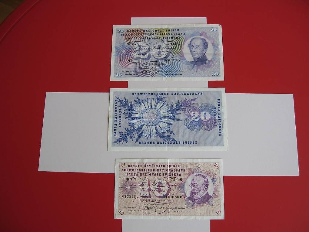 Banconote: Banknoten – Usato da Winterthur venduto da pet_6tq2 1