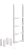 Flexa Classic Leiter gerade für Etagenbett White Wash