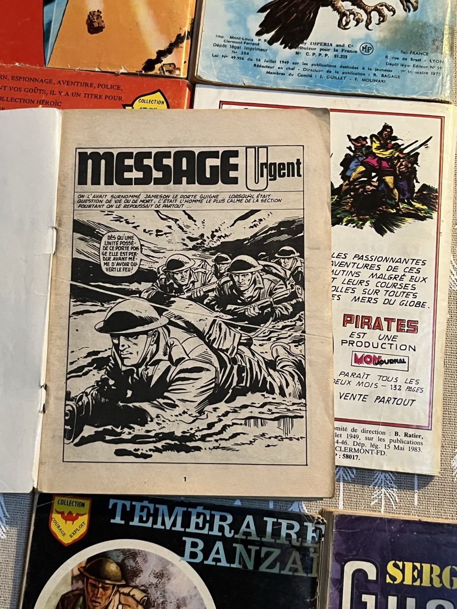 Fumetti: Collection BD vintage - Commando, Rapaces, Bonanza etc – Usato da La Tour-de-Peilz venduto da Pansy02 1