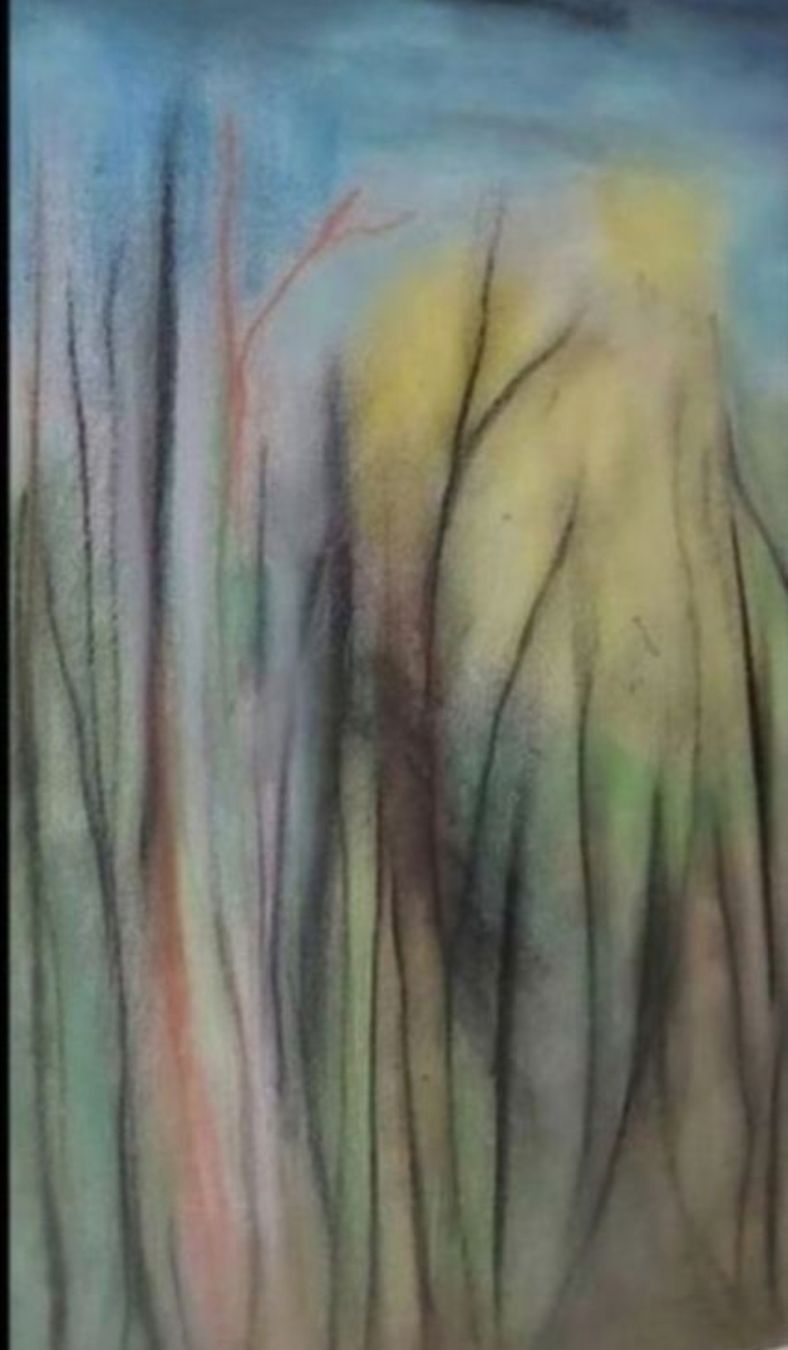 Tableaux: Gemälde "Waldstück " handmade 57×57 – Neuf (Voir description) à Riehen par Steinbock1970 4