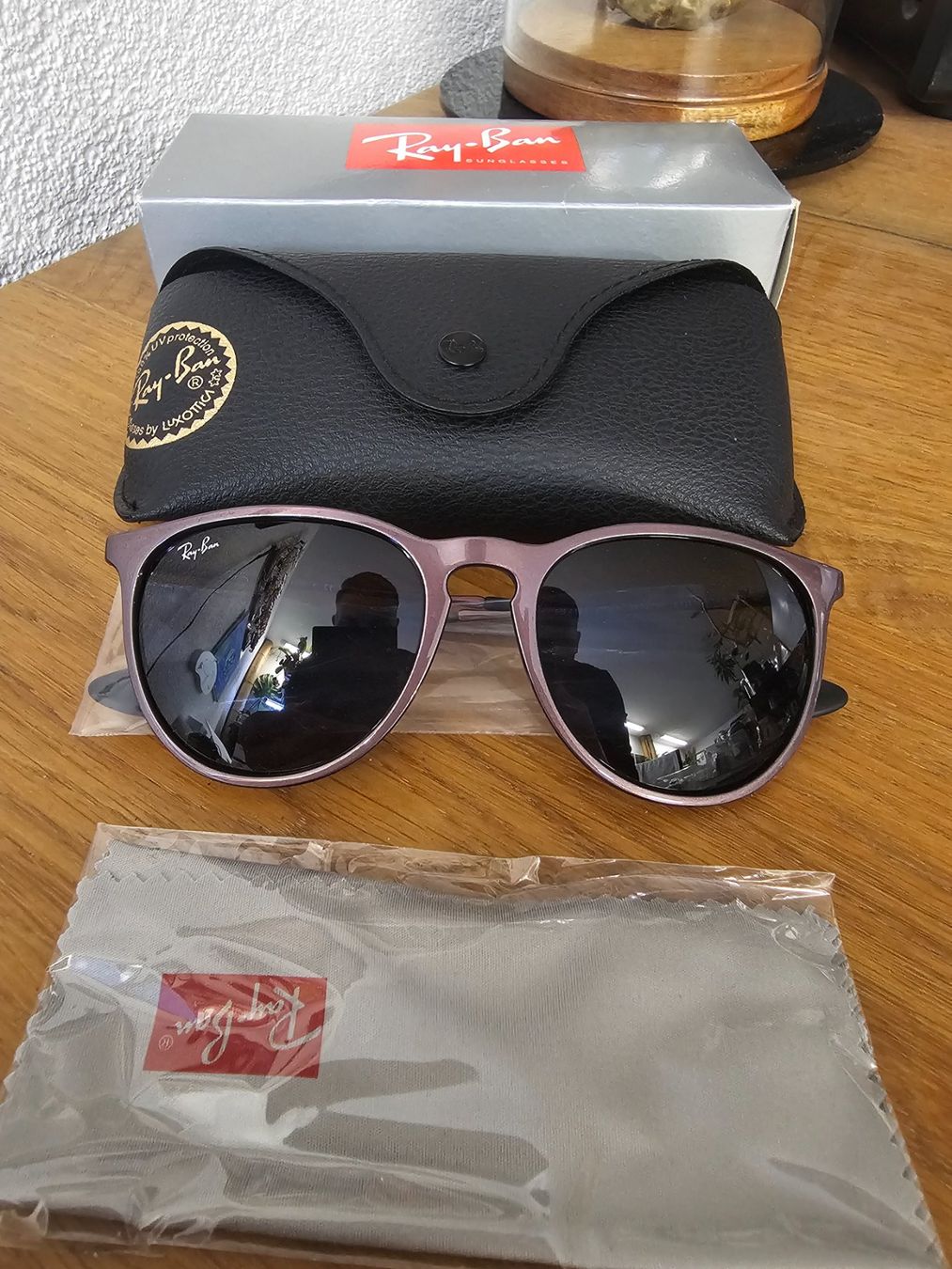 Ray-Ban Occhiali & Lenti: Ray-Ban Sonnenbrille Erika – Nuovo (secondo la descrizione) da Obergerlafingen venduto da Deluxepoint 4