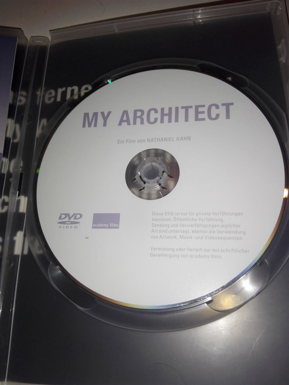 Alle DVDs: My Architect - A Son's Journey – Gebraucht aus St. Gallen von elkapone 2