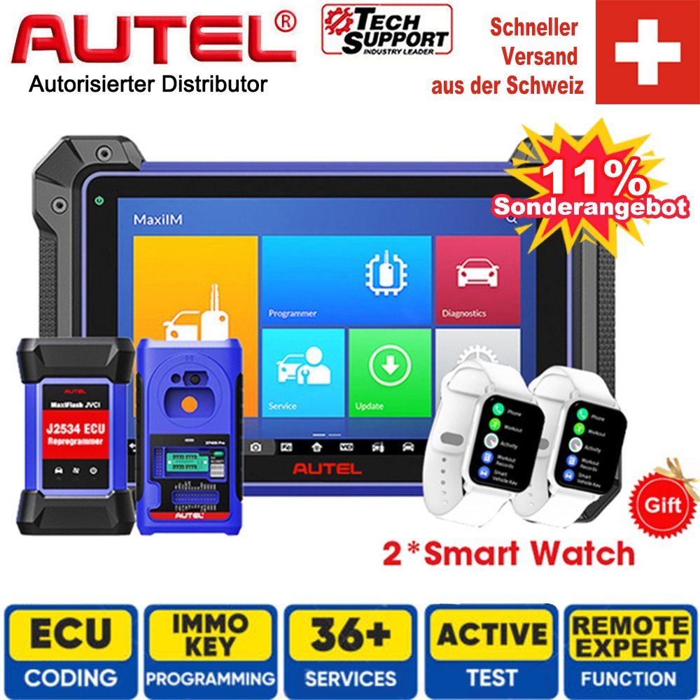 Autel Tutti gli attrezzi: Autel MaxiIM IM608 II vollschlüssel programmierer – Nuovo e nell'imballaggio originale da Malans GR venduto da BUYBEST-Schweiz