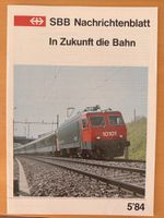 SBB Nachrichtenblatt 5'84 Züge Personen