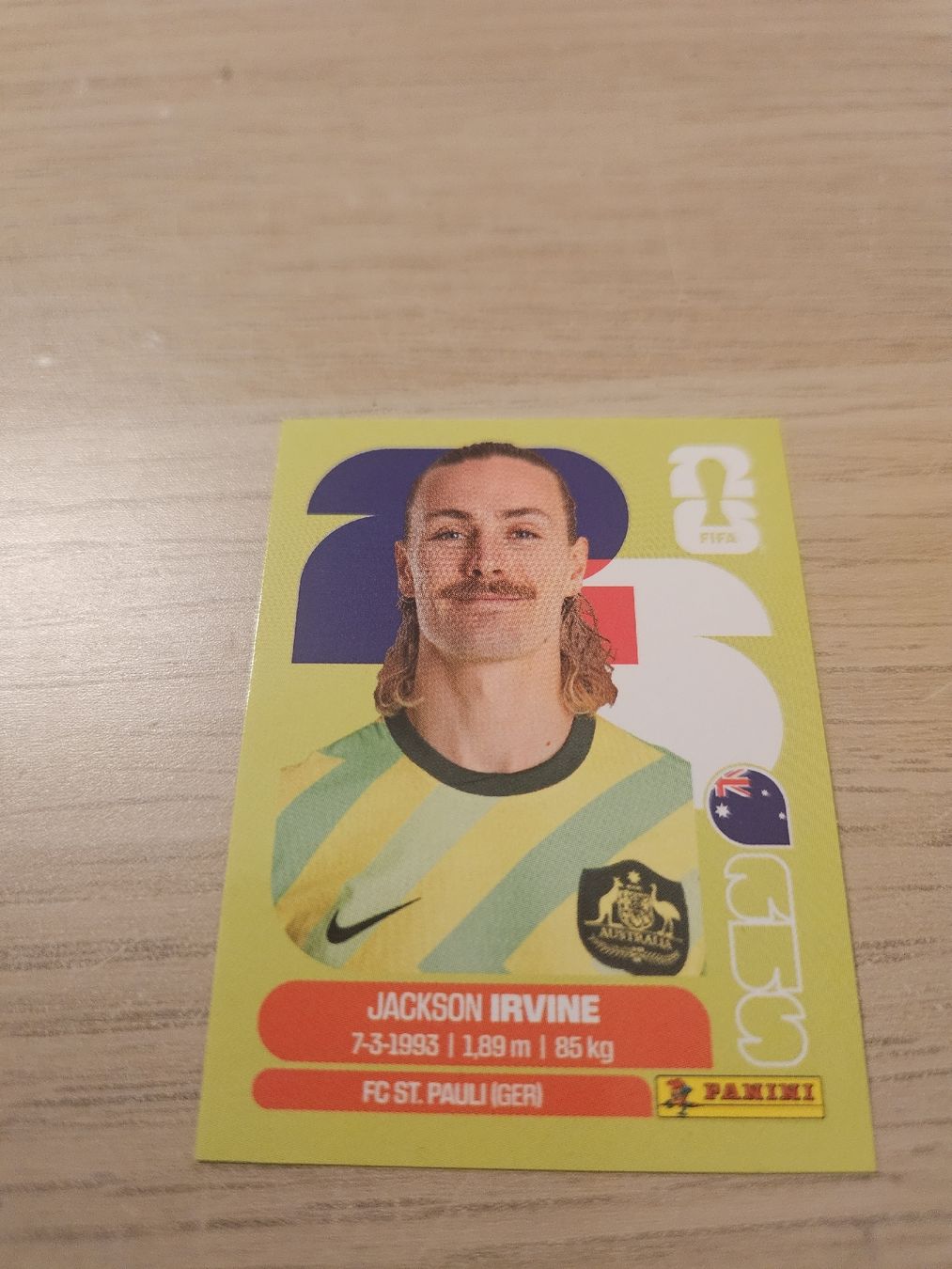 Panini Carte collezionabili: Panini WM 2026 AUS 11 – Nuovo (secondo la descrizione) da Genève venduto da jerdinho1209
