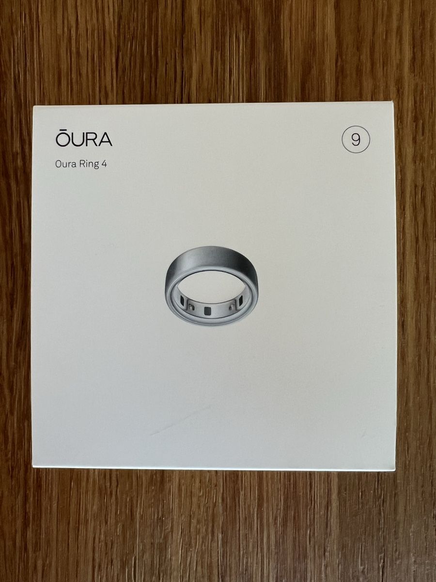 Oura Anelli: Oura Ring 4 Grösse 9 brushed silver – Usato da Zürich venduto da paede93 4