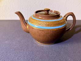 Antique Sadler Teapot Staffordshire England
