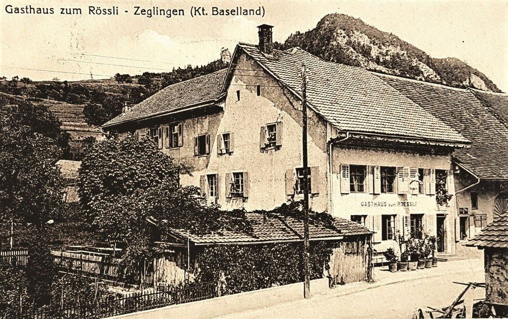 Zeglingen Gasthaus Rössli 1923 Kaufen Auf Ricardo